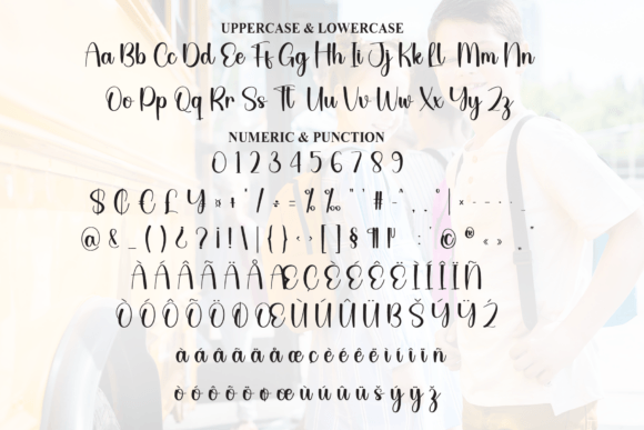 School Holiday Font PNG with transparent background - Preview 6