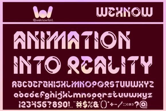 Artificial Robots Font - Preview 3