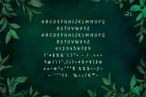 Branchy Font - Preview 3