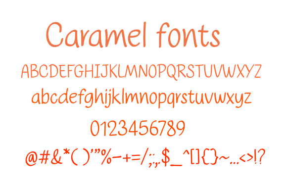 Caramel Font - Preview 2