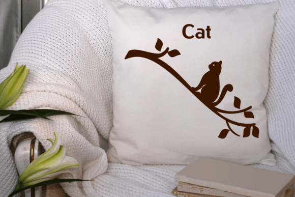 Cat Posting Tree Font - Preview 5