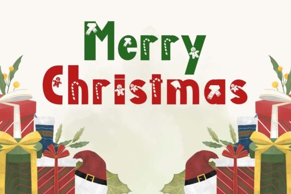 Christmas Fabulous Font font preview - 2