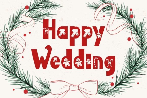 Christmas Fabulous Font font preview - 3