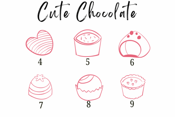 Cute Chocolate Font - Preview 3