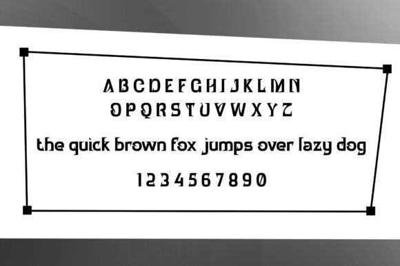 Cyberal Font PNG with transparent background - Preview 5