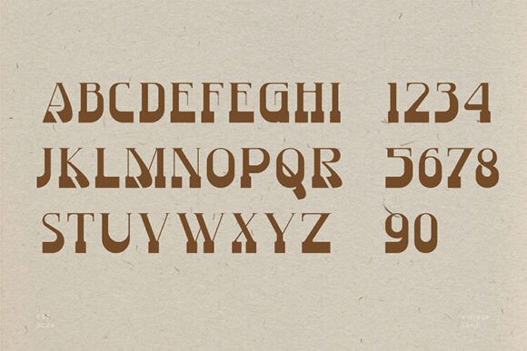 Decall Font - Preview 3