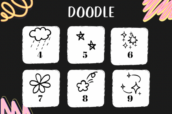 Doodle Font - Preview 3