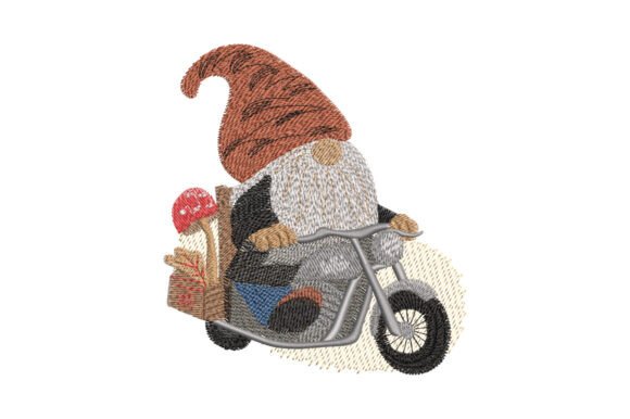 Gnome Biker