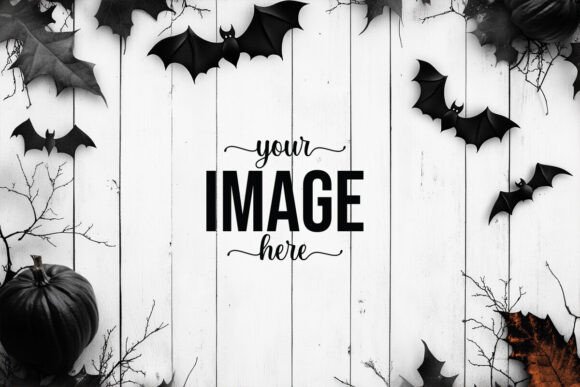 Halloween Background Mockup
