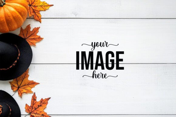 Halloween Background Mockup