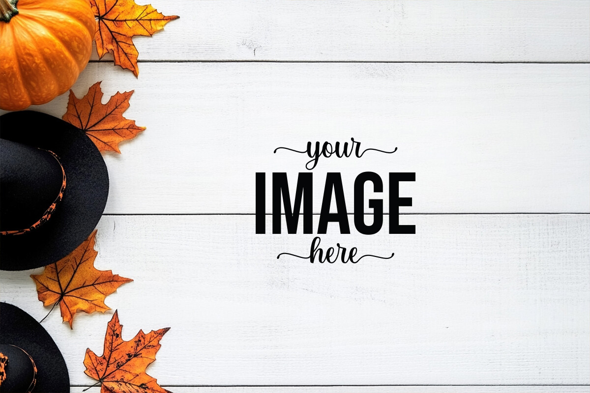 Halloween Background Mockup