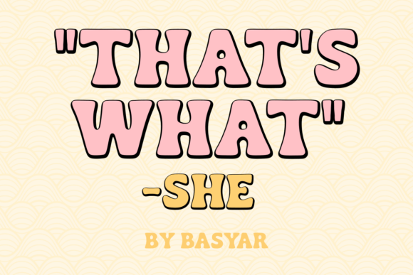 Monday Retro Font PNG with transparent background - Preview 2