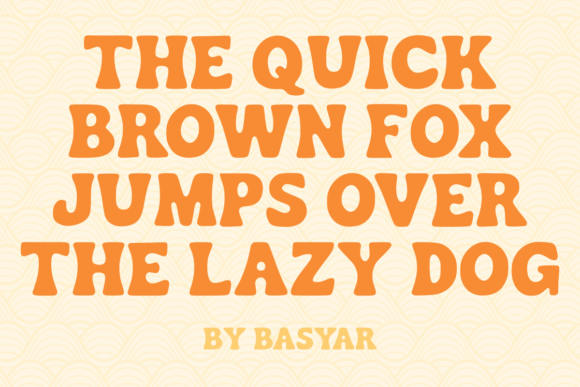 Monday Retro Font PNG with transparent background - Preview 3