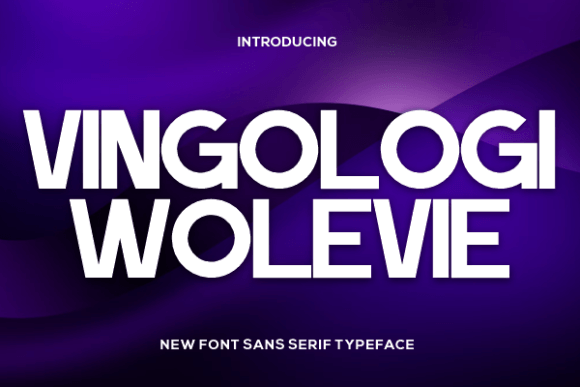 Pobalo Quaker Font PNG with transparent background - Preview 1
