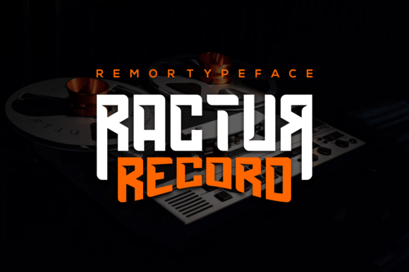 Remor Font PNG with transparent background - Preview 1
