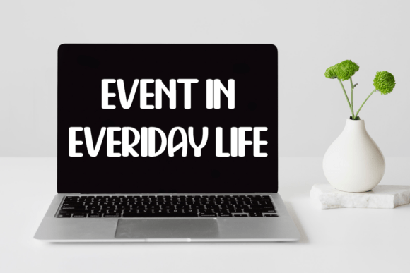 Simple Break Font PNG with transparent background - Preview 2