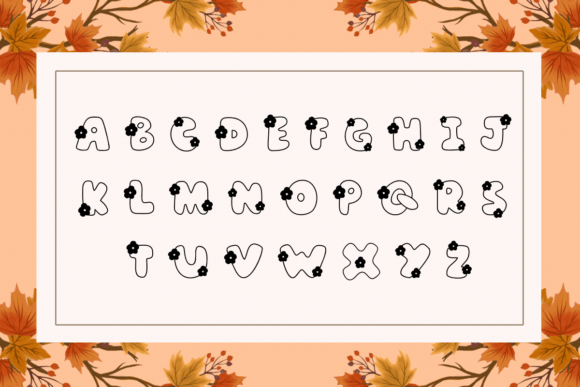Autumn Font - Preview 1