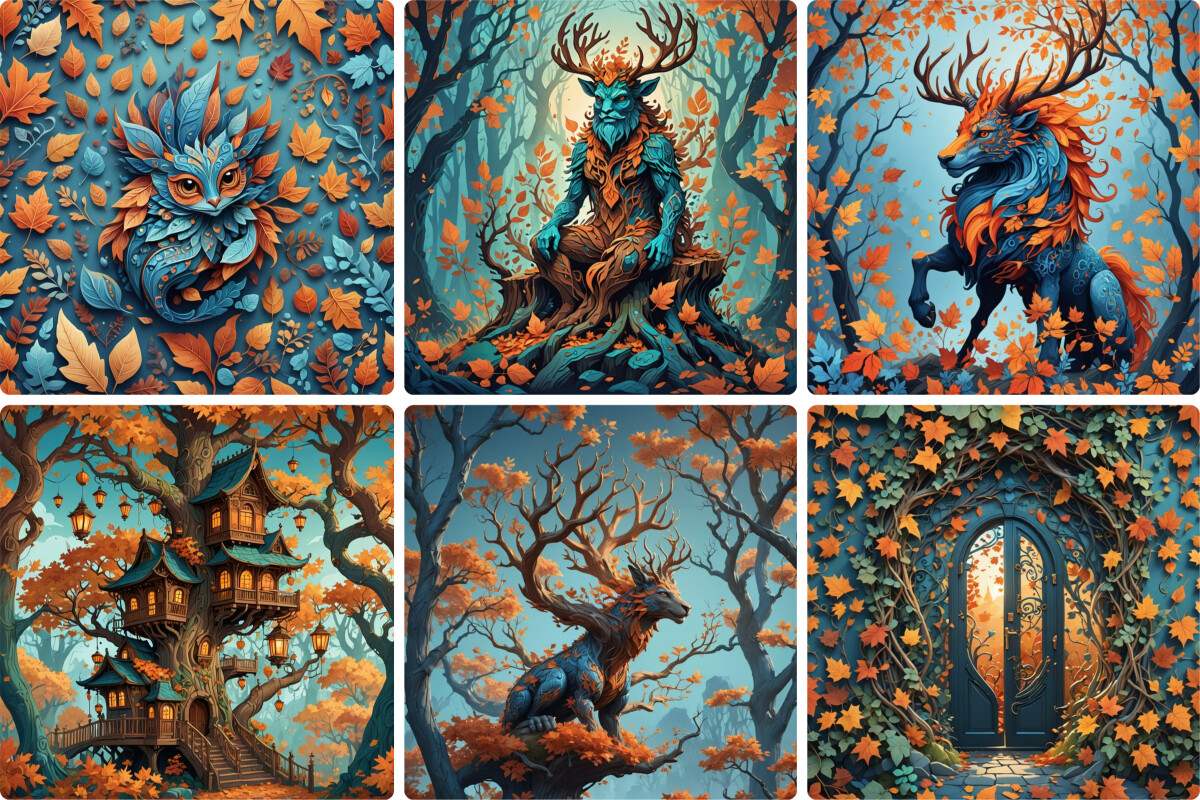 Autumn Fantasy Graphic by SOULLuc Creations · Creative Fabrica