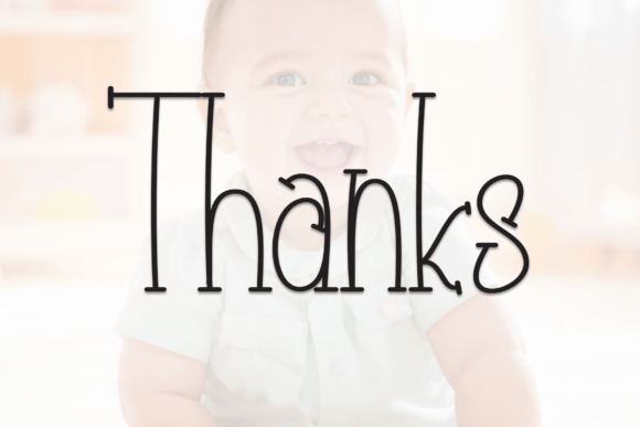 Baby Cute Font - Preview 6