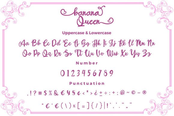 Banana Queen Font - Preview 1