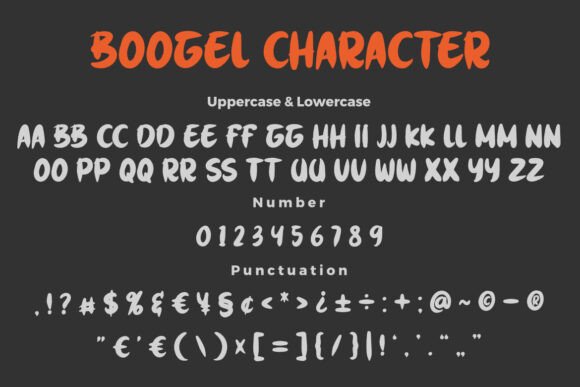 Boogel Font - Preview 4