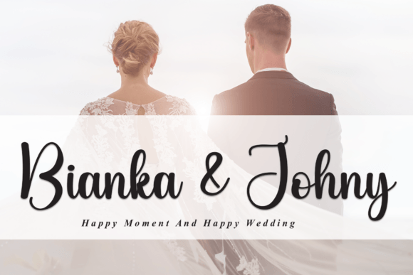 Bride Font - Preview 1