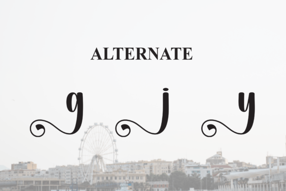 Birghton Font Font - Preview 6