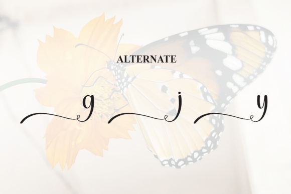 Butterfly Font - Preview 6