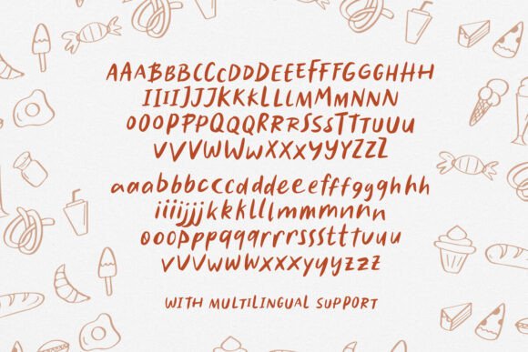 Caramel Sauce Font - Preview 2
