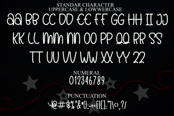 Christmas Hanmade Font - Preview 2