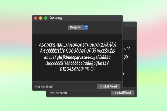 Coolhandy Font - Preview 5