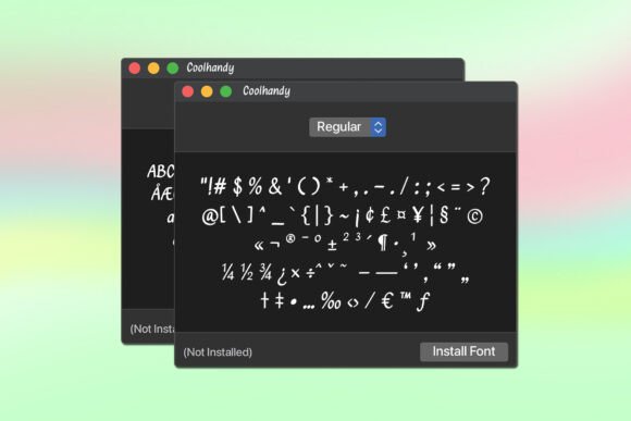 Coolhandy Font - Preview 6