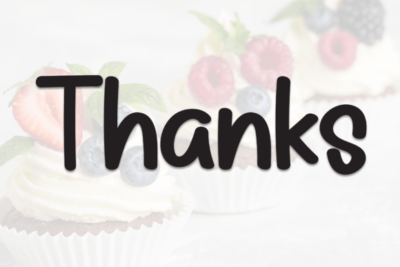 Cupcake Font - Preview 6
