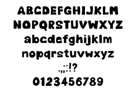 Cutie Spooky Font - Preview 3
