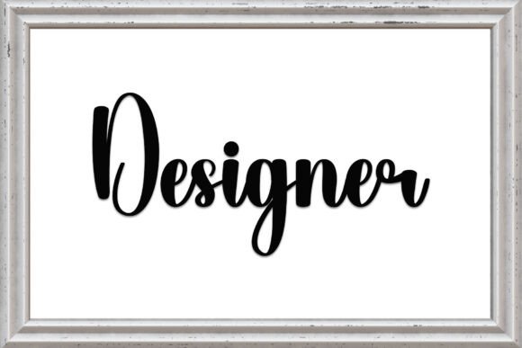 Digital Sticker Font PNG with transparent background - Preview 1
