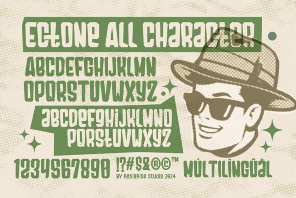 Ectone Font - Preview 1