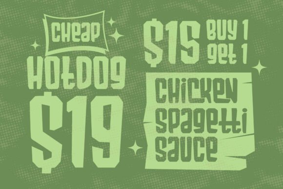 Ectone Font - Preview 2
