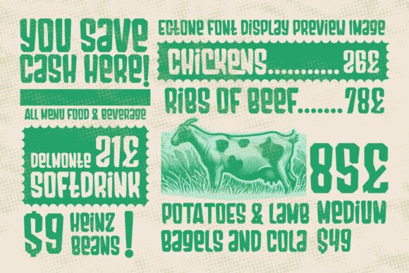 Ectone Font - Preview 5