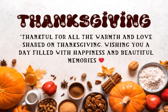Fall Thanksgiving Font - Preview 1