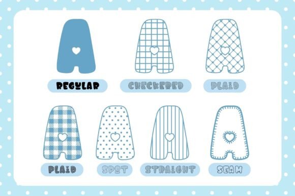 Fox Sewing Font - Preview 1