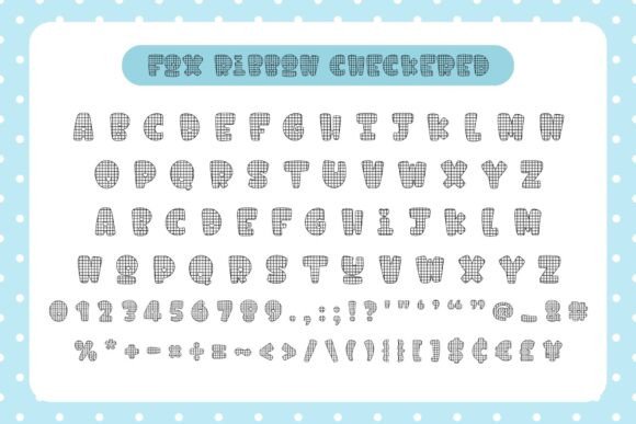 Fox Sewing Font - Preview 6