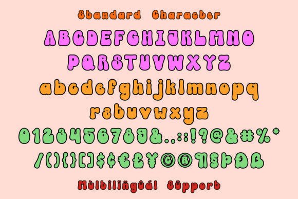 Groovy Style Font - Preview 6