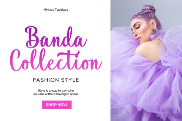 Hilyada Font PNG with transparent background - Preview 3