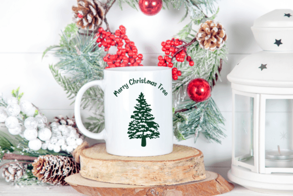 Icy Christmas Tree Font - Preview 6