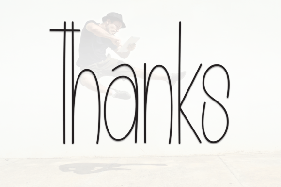 Jumplater Font PNG with transparent background - Preview 6
