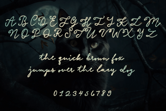 Magical Rhymes Font PNG with transparent background - Preview 1