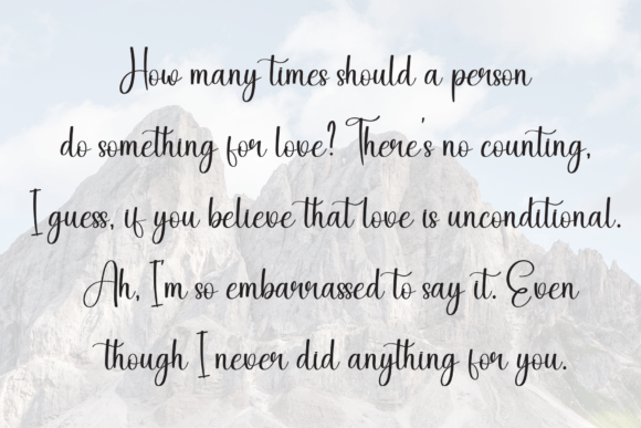 Mountage Font PNG with transparent background - Preview 5
