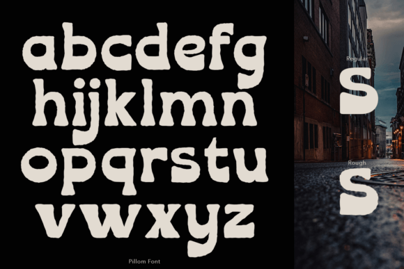 Pillom Font PNG with transparent background - Preview 5