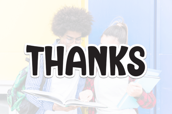 School Darling Font PNG with transparent background - Preview 6