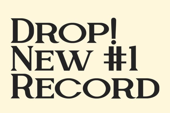 Slim Two Font PNG with transparent background - Preview 4